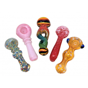 Assorted Size & Designs Heavy Hand Pipe 20ct JAR [JAR20HP]